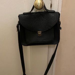 french black crossbody bag